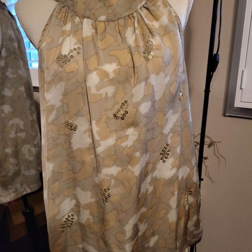 Apt 9 Sleeveless High Neck Blouse